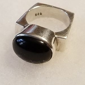 Silpada Silver and Black Ring